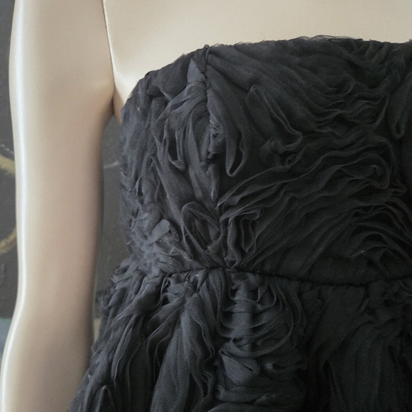 Zara | Floral Mini Dress with Bubble Hem - Picture 10 of 15